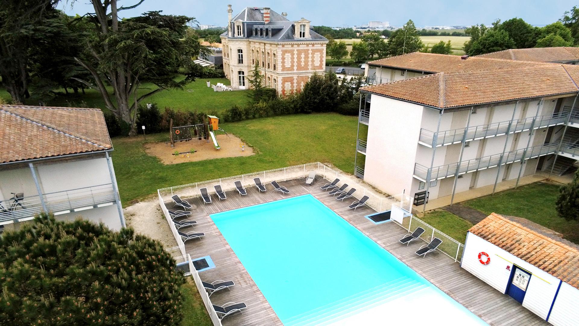 Vacanceole - Le Domaine Du Chateau - La Rochelle / Ile De Re Lagord Exterior foto